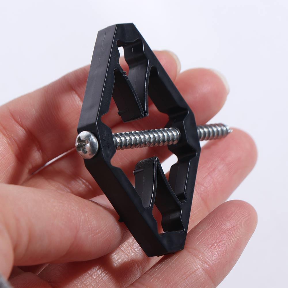 10pcs Reusable 86 Type Wall Socket Repairer Black Switch Box Repair Tool  Home