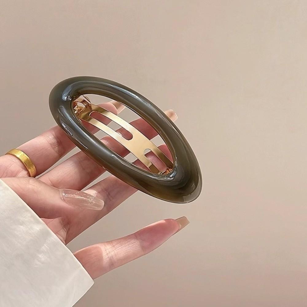 Pinces à cheveux simples en métal et gelée, porte-queue de cheval, barrettes de mode, accessoires pour cheveux