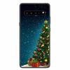 Christmas Phone Cases For Samsung Galaxy S10 /Galaxy S10e /Galaxy S10 Plus Case Black Silicone Soft Santa Claus TPU Bumper Funda