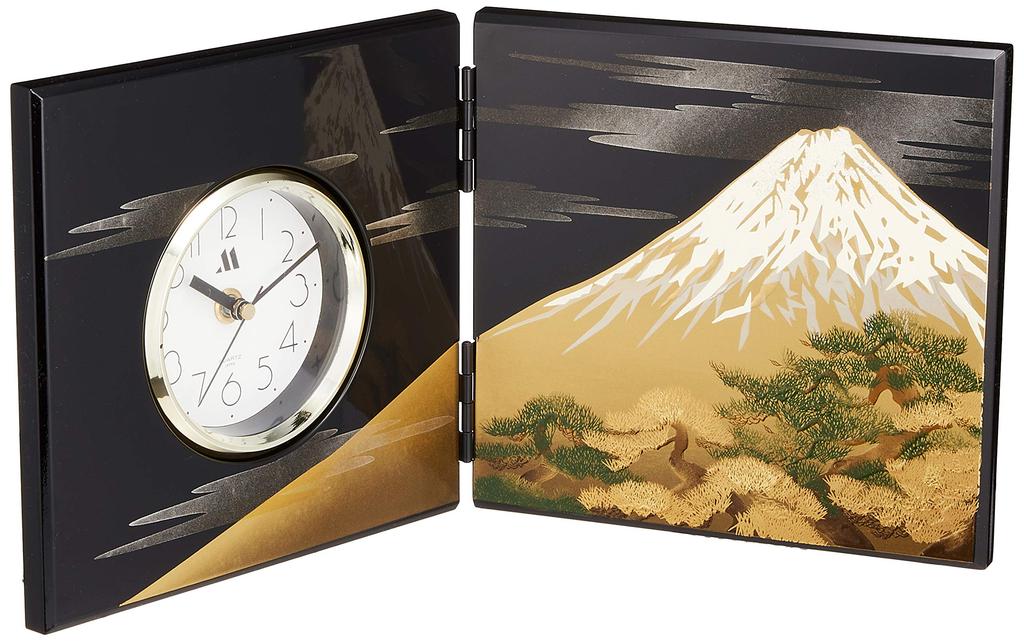 Mitani Yamanaka Lacquerware Yamanaka Lacquer Fuji Misu Gion Clock (Mitani) M15900-4