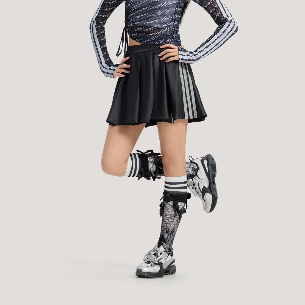 adidas Women's Dance Skirt 3-Stripes Skort Black Women KR7605