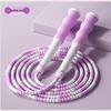 Longchan & Zhen Adjustable Tangle-Free Beaded Jump Rope for Kids