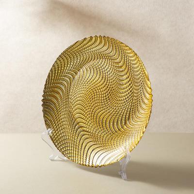 Ruhan Phoenix Tail Glass Fruit Tray