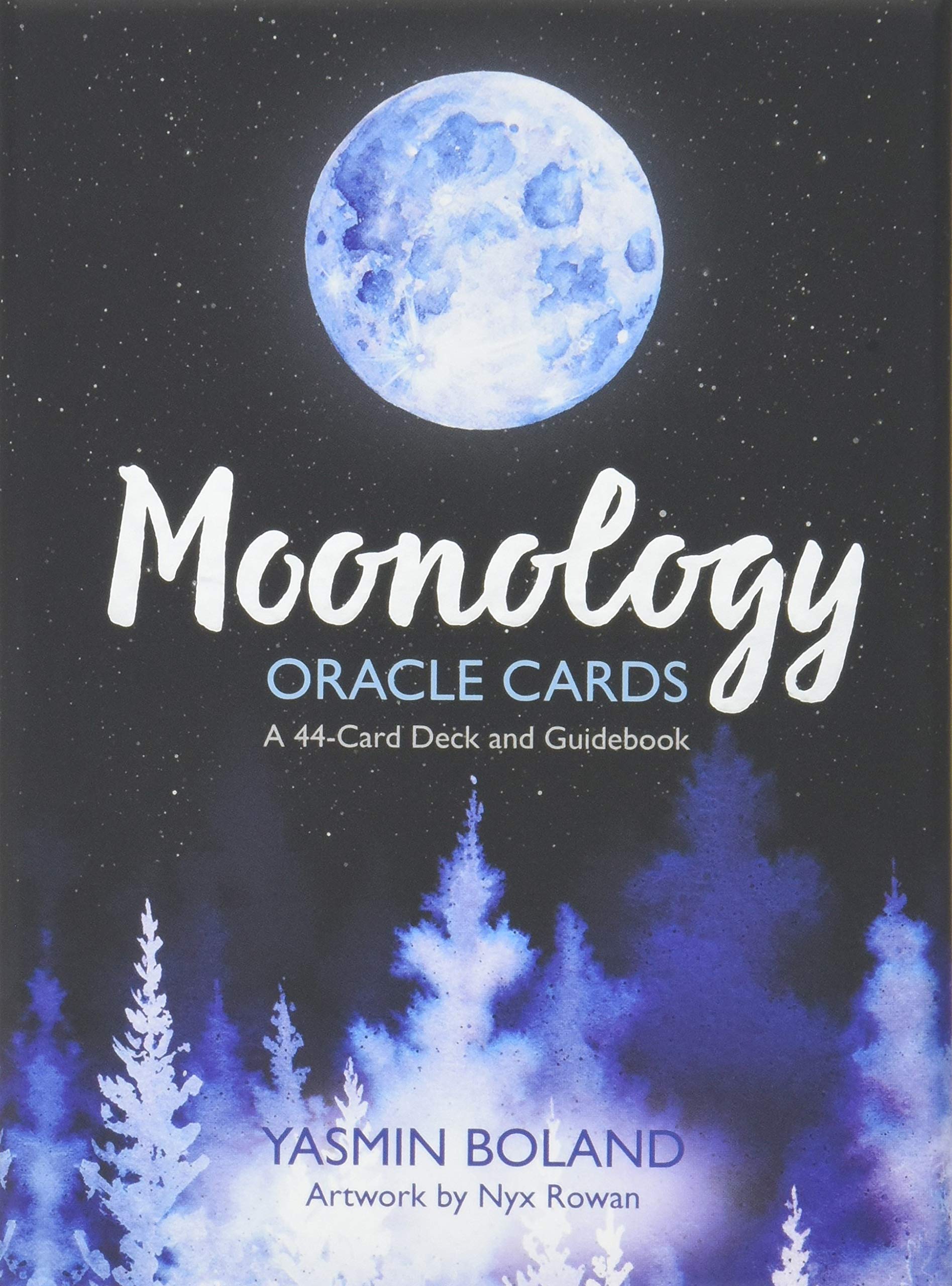 Karty Orákula Mesiaca s japonskými pokynmi (Séria Oracle kariet) white