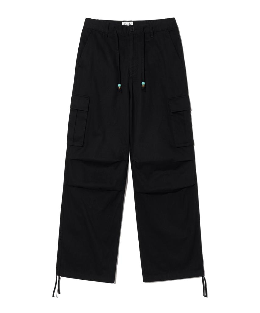 PHYSICAL DEPARTMENT Beaded String Cargo Pants_Black