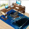 Titanic Polyester Tapijt, Zacht Binnentapijt voor Kantoorstoel, Woonkamer, Computerbureau - Decoratief Huiswerkplek Tapijt Ontwerp