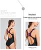 Banfi 2021 Women's Quick-Dry Slimming Backless Sport One-Piece Swimsuit
