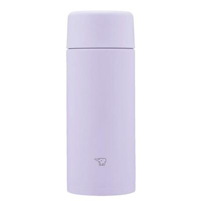 ZOJIRUSHI Water Seamless Stainless Stainless Steel Lilac Stainless Steel and Gasket Easy To Only 2 Items To Wash Bottle, Steel, 360ml, Screw, Mug,
