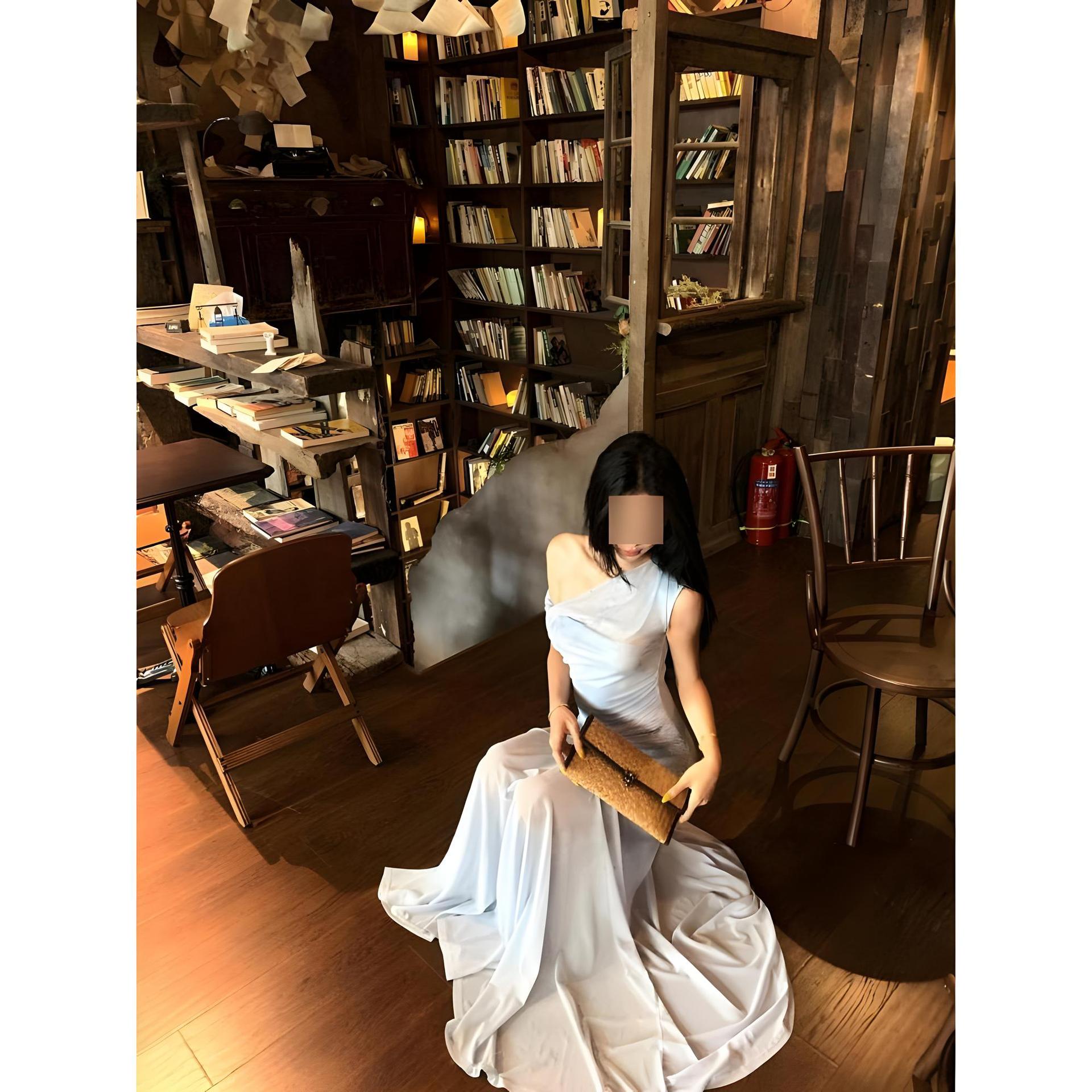 

Atmosphere фиолетовое цветочное платье-сарафан с завышенной талией, женский летний новый стиль, высококлассное изысканное красивое длинное платье XL- (recommended 110-60kg)