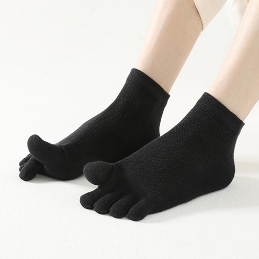 Cotton Men's Five Finger Socks Ankle Hosiery Toe Separated Socks Male Mesh Five Toes Socks Summer