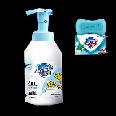 Safeguard Kinder Badeschaum & Duschgel mit Minzseife