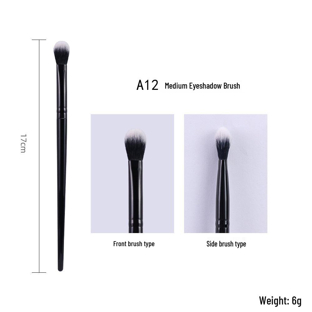 Ziye Série Starlight: Sada černých štětců na make-up Soft-Hair - Přizpůsobitelná, Skladem