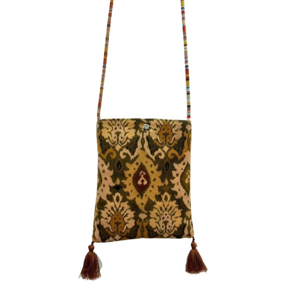 Retro Pattern Small Shoulder Bag Handbag Cartoon Tote Bag Fashion Crossbody Phone Bag  Student