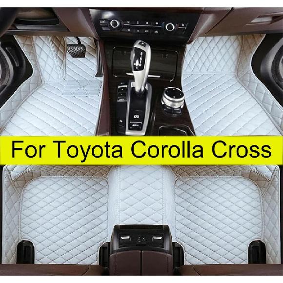 Car Floor Mats For Toyota Corolla Cross Auto Foot Pads Automobile Carpet Cover Interior Accessories
