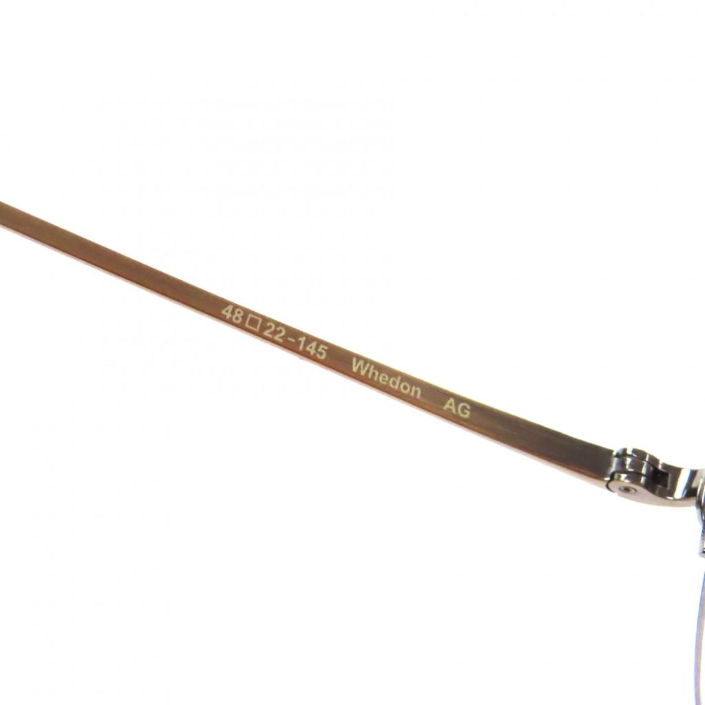 Great OLIVER PEOPLES sunglasses Whedon Two point antique gold mens Used