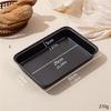 Deep Carbon Steel Cake Tray Nonstick Coating Robusts Build Baking Pan Cooking Sheet for Breads Pastries Casseroles