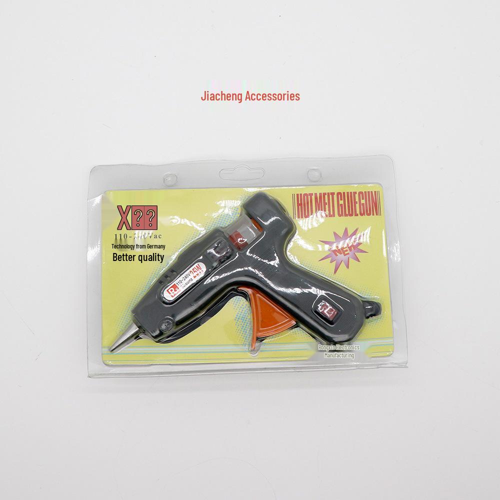 12W Temperature-Controlled Hot Melt Glue Gun with Switch for Crafts