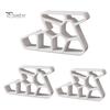 Heavy Duty Door Stop 2/3/4Pcs Window Stopper with Track Lock, Safety Non Slip Wedge Wedge, No-Tool Installation Balcony Security