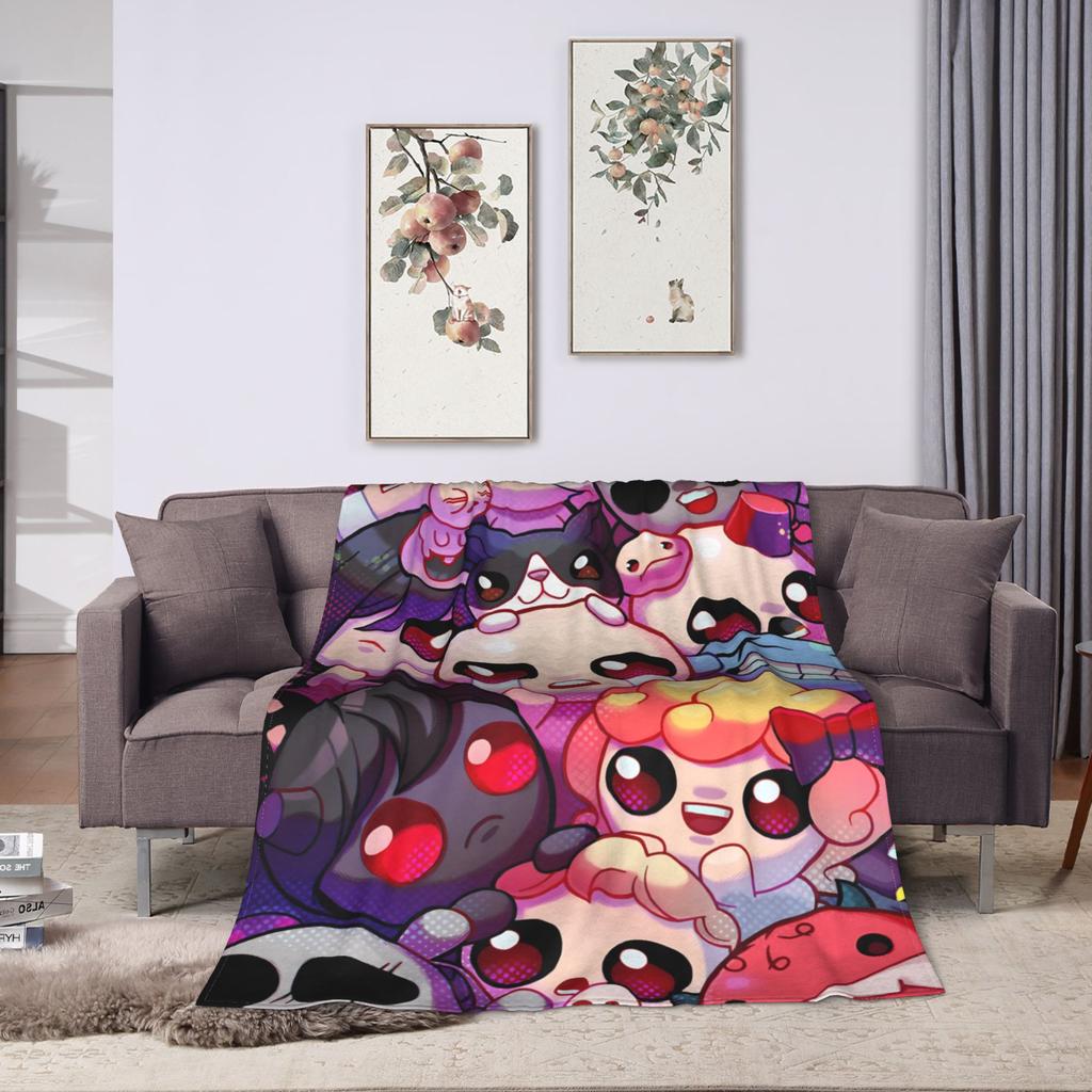 The Binding of Isaac Plush Blanket Kids Flannel Throw Blanket For Bedroom Soft Custom Quality Bedspread Gift
