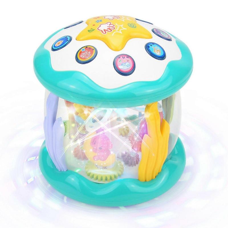 3 - D Rotating Kids' Pacify Music Light - Ocean Sensory ToyToy Playsets