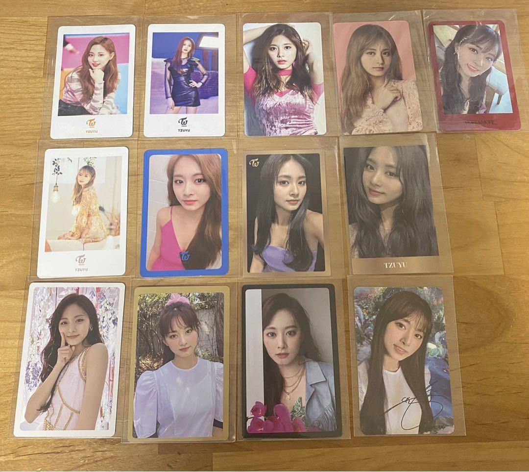 

[ИСПОЛЬЗОВАННЫЕ] Официальные товарные карточки TWICE, значки на банки, k-pop TWICE