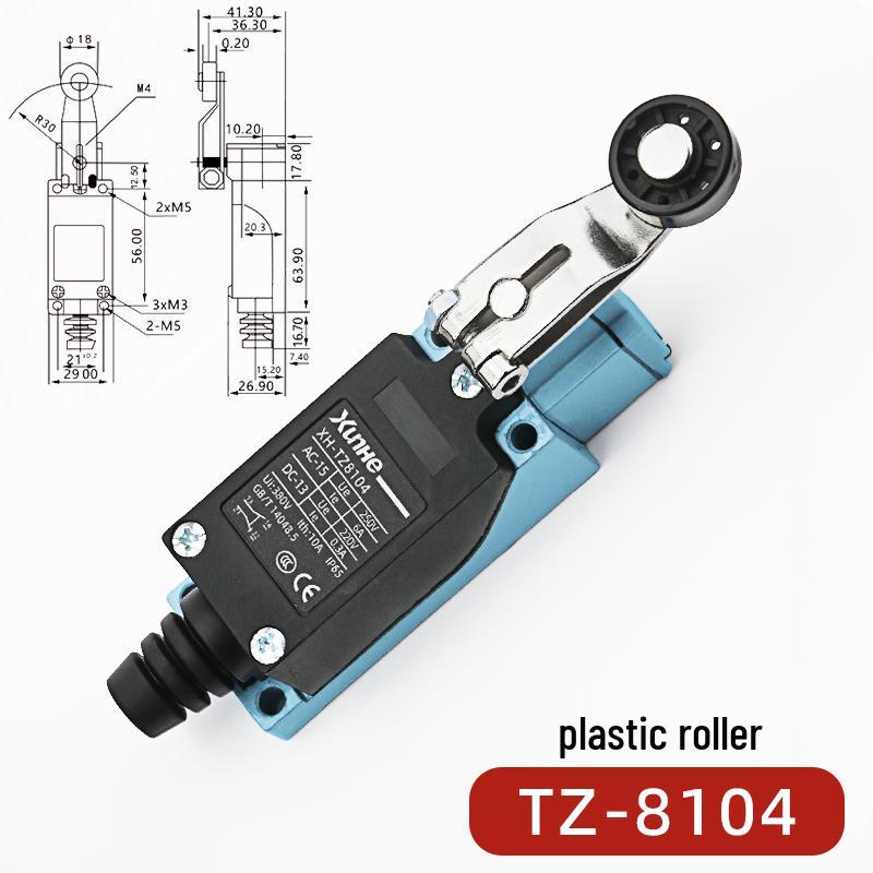 Limit Micro Switch TZ-ME8108 Series: Models 8104, 8107, 9101, 8111, 8112, 8166