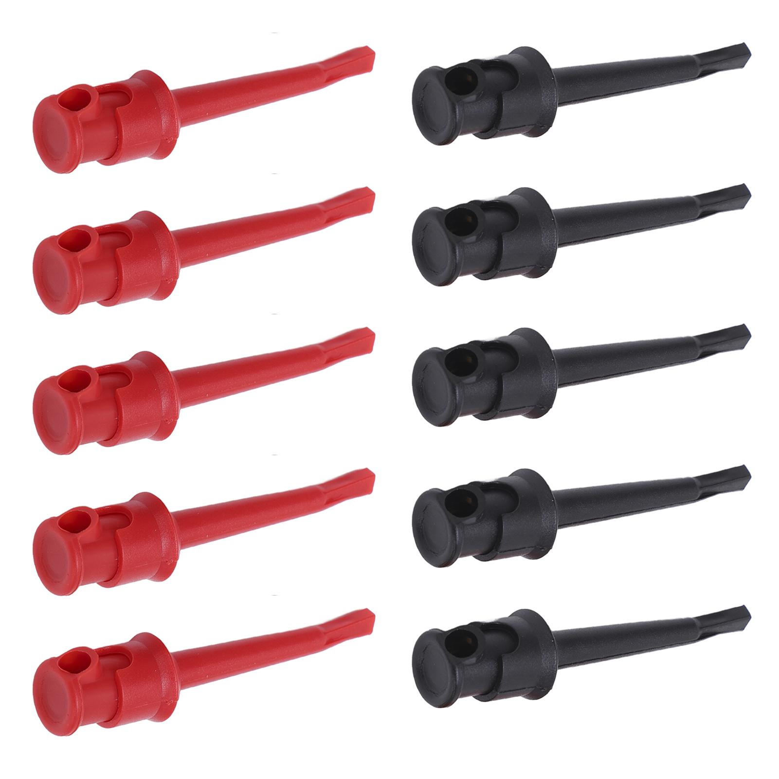 

5 Sets Test Hook Welding Type Multimeter Mini Grabber Clips for Circuit Testing J.30007