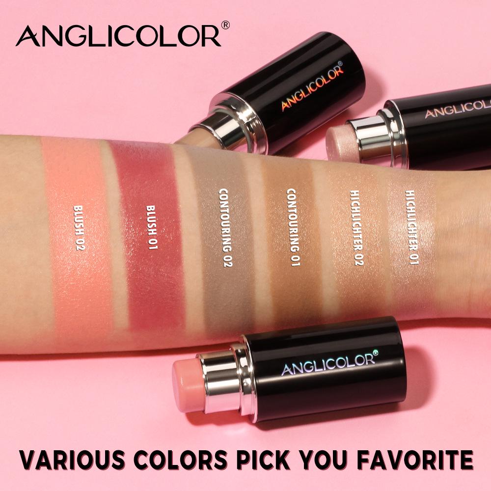 Multicolor Highlighter & Contour Stick for Natural Makeup