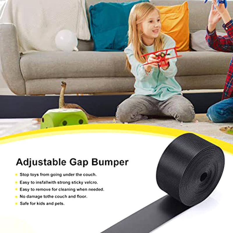 3/6/10M Sofa Toy Blocker Dustproof Adhesive Strap Under Couch Blocker Adjustable Sofa Edge Baffle Fixed Strap Interceptor