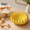 Verspieltes Bananen-Design 3D-gedruckte bananenförmige Aufbewahrungsschale, Obstschalenhalter, Modern für Küchenarbeitsplatte Dekor Küche, Esstisch & Eingangsbereich,