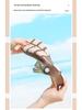 Summer Anti-Slip Half Toe Sandals for Women: Soft Sole Thick Base Slippers for Nurses, Pregnant Women, and Outdoor Wear