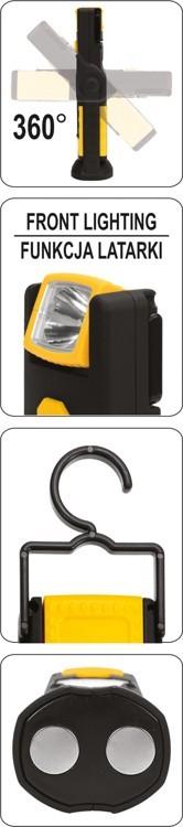 WORKSHOP LAMP 3W COB LED 220LM 82733 VOREL