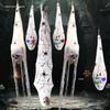 Haunted House Upside Down Reaper Skeleton Decor Props