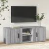 TV Stand Grey Sonoma 100x31.5x35 Cm Engineered Wood
