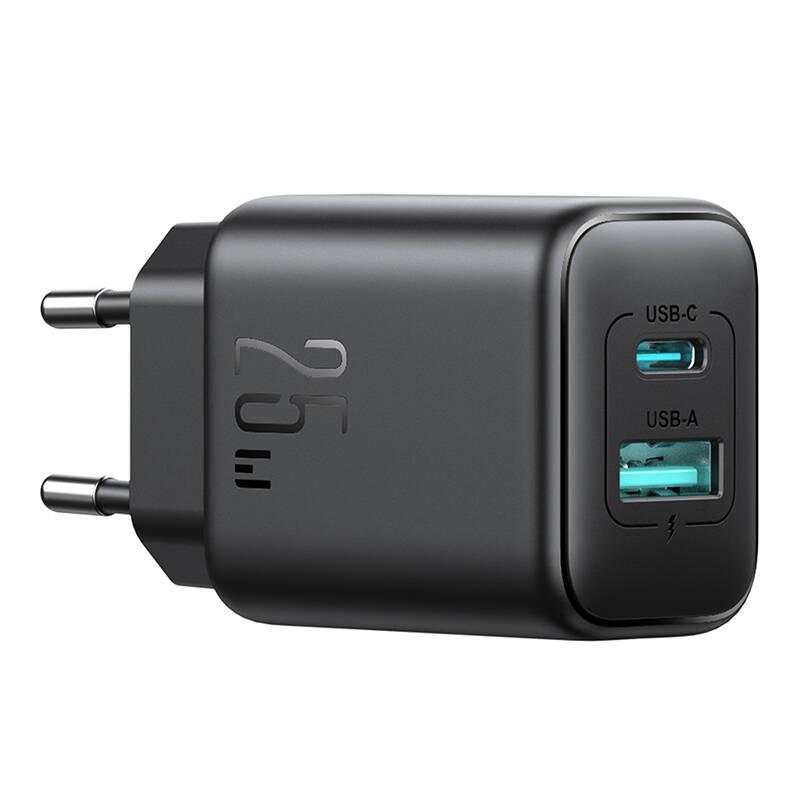 Ładowarka Sieciowa Joyroom Jr-Tcf13 Dual-Port (A+C) 25W (Czarny)