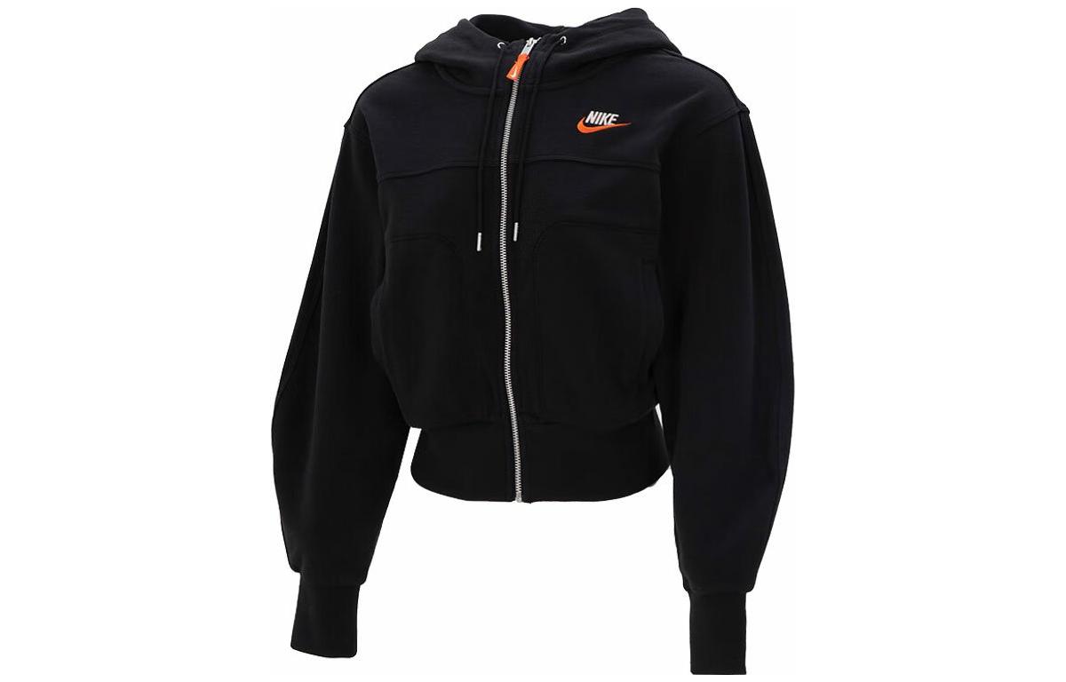 Nike Sportswear City Utility Women s Knit Hoodie Jacket Tops Black FB7212-010 XL