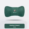 GLSRA1 Alfa Romeo Car Seat Head Support Suede Memory Cotton Neck Pillow Interior Accessories For Spider 4C 159 Giulia Giulietta Tonale