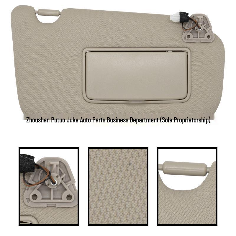 Beige Sun Visor with Wires for 2013-2019 Nissan Sentra 96400-3SG8A