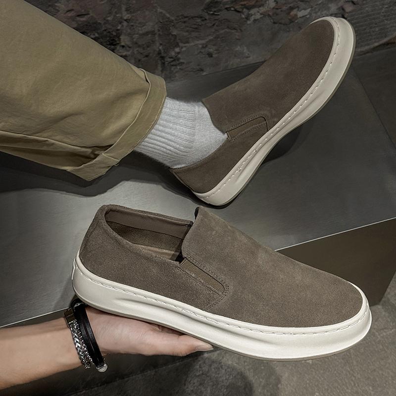 Fashion Brand Men Walking Shoes New Men's Casual Flats Allmatch Loafer Men Fashion Business Shoe Fashion Soft Sole Male Social Footwear