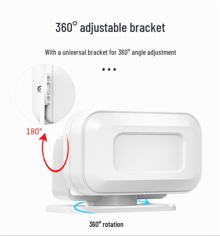 Sensor Entrance Split-Type Doorbell Greeter - Arrival Reminder with Ding-Dong Chime