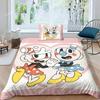 The Cuphead Show Duvet Cover 3D Exquisite Cartoon Anime Digital Print Bedding Set Comforter Bed Youth Home Decor Boys Gift