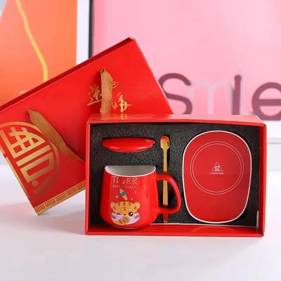 Termostatický ohřívač nápojů Dárek Keramický hrnek Svatba Suvenýr Šálek Událost Sklenice na vodu