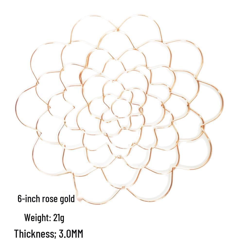 Foldable Metal Laser-Cut Floral Arrangement Grid – Trending Flower Arranging Aid