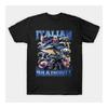 Italienischer Brainrot Lustiges Meme Grafik T-Shirt Tralalero Tralala Tung Tung Tung Sahur Ballerina Capuchina Brr Brr Patapim T-Shirts
