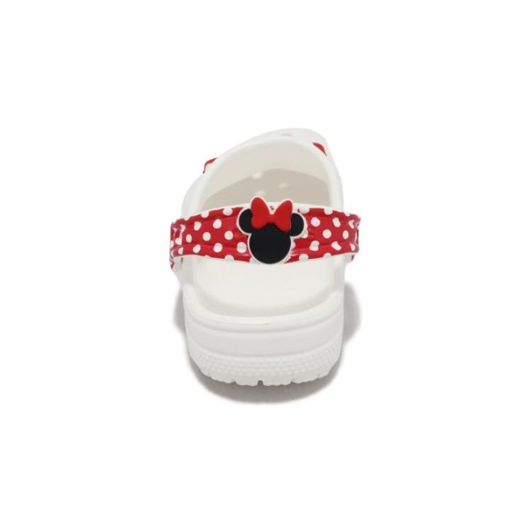Crocs Disney X Classic Clog Kids Minnie Mouse Kids Sneakers White Red 208711-119