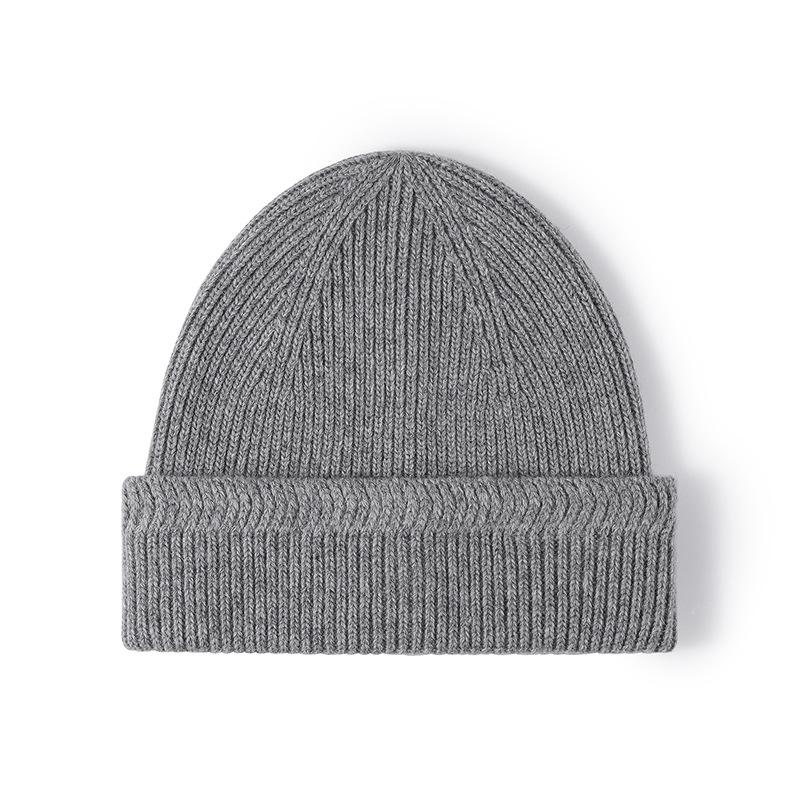 Hat Women's Autumn and Winter Women's Baotou Hat Warm Ear Protector Cold Hat Outdoor Thickened Knitted Hat Cold-proof Light Luxury