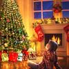 Christmas Waterfall Fairy String Lights with Topper Star, Christmas Tree Decorations for Home 2025 Navidad Natal New Year 2025