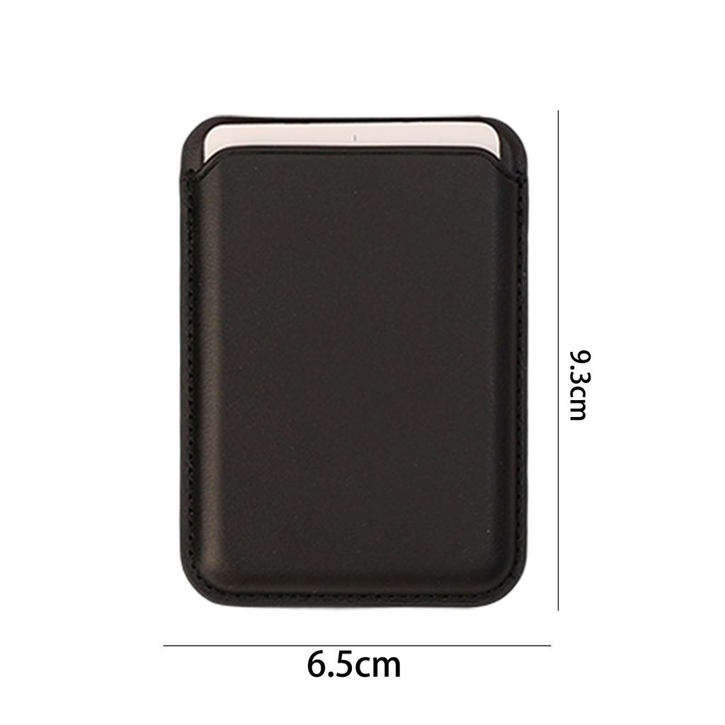 Leather Card Holder Magnetic Wallet for Magsafe Multifunctional Magnetic Phone Pouch Stand for IPhone 17 Air 16 Pro 15 14 13