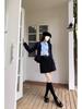 Spring 2024 Women's High-Waist A-Line College Style Mini Skirt