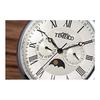 Time100 Multifunctional Men's Watch, Date, Day of the Week, Day/Night Display, Japanese Movement, Black Leather Belt, Office Worker, Popular Item,
